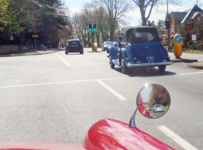 A tyre-scorching acceleration (well, a pong of warm cork anyway!) as we parted company.