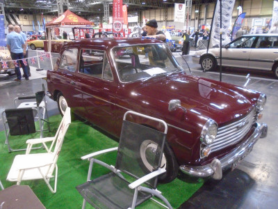 Secretary Mervyn's 1967 Mk 2 Countryman which illustrates the development between the start and finish of the A40 Farina marque.