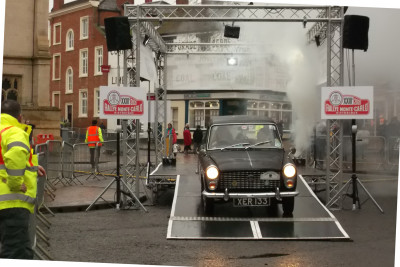 ...and, finally, Liz in her Mk 1 saloon.